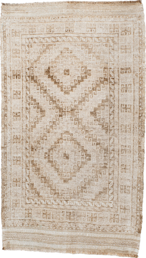 Antique Belouch Area Rug (2' x 3')